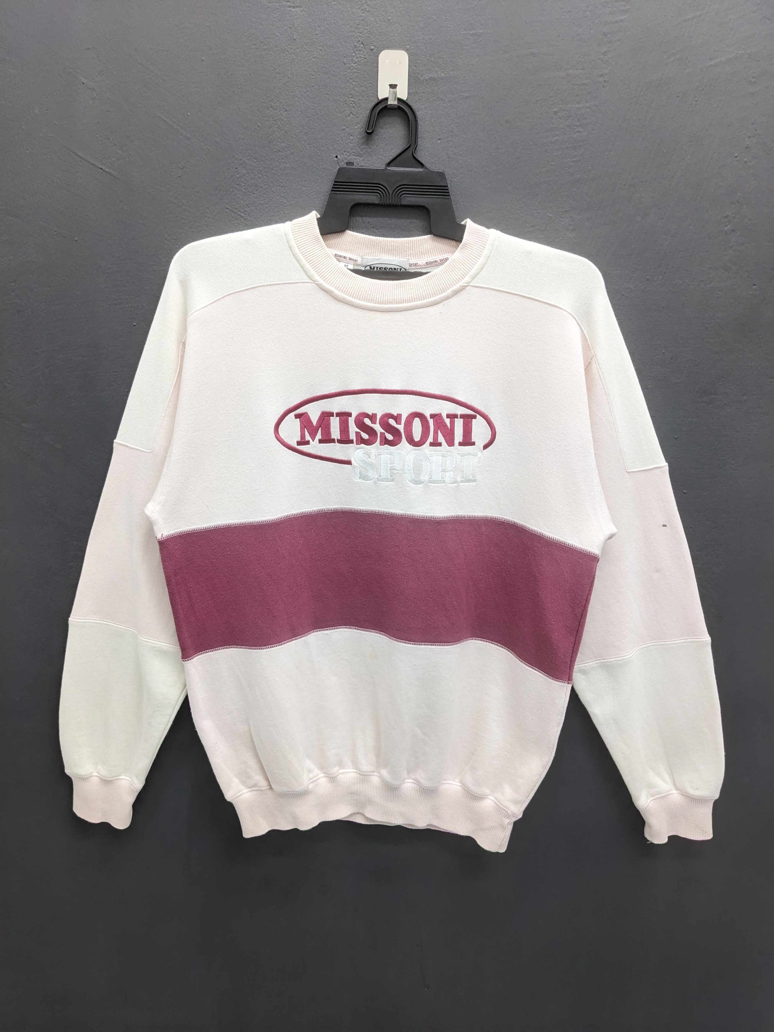 Missoni Missoni Sport Colour Block Sweatshirt Size US M / EU 48-50 / 2 - 2 Thumbnail