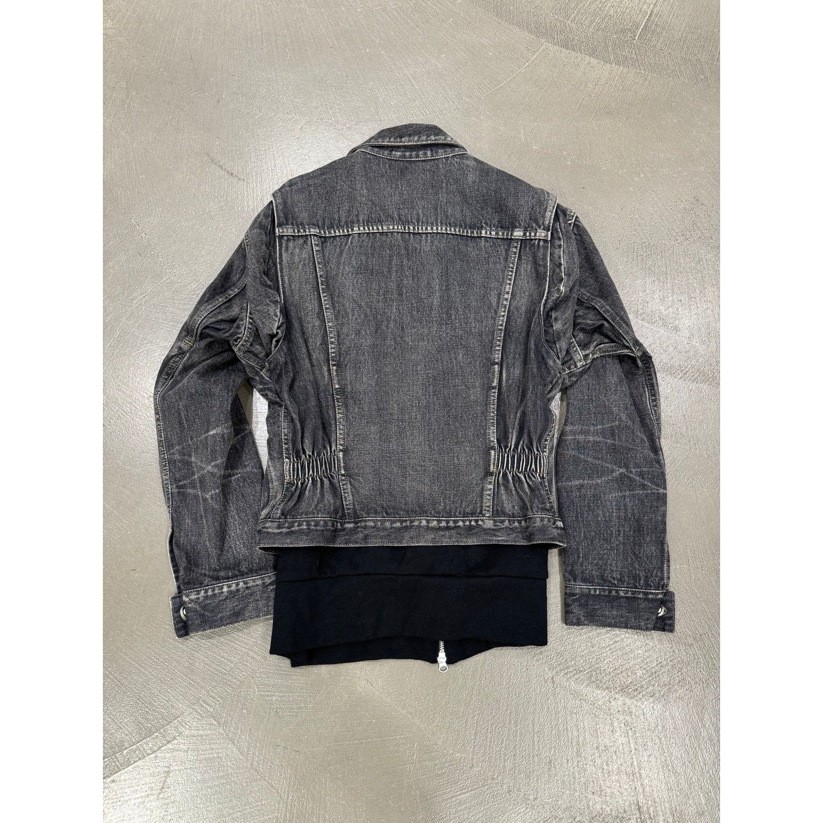 Yohji Yamamoto A/W 2002 Yohji Yamamoto runway deconstructed denim jacket Size M / US 6-8 / IT 42-44 - 8 Thumbnail