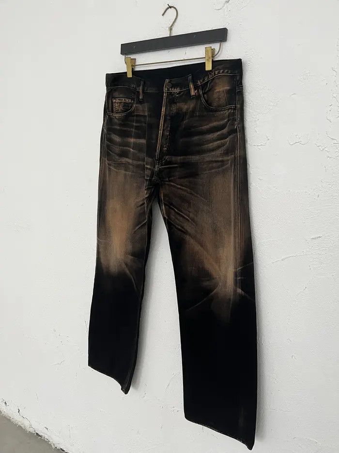 Yohji Yamamoto YOHJI YAMAMOTO DENIM PANTS Size US 40 / EU 56 - 8 Thumbnail
