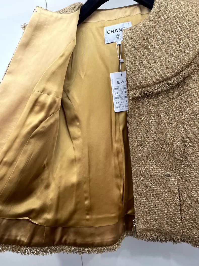 Chanel Chanel Egyptian series gold large lapel jacket 2504-Nextarr Size XS / US 0-2 / IT 36-38 - 5 Thumbnail