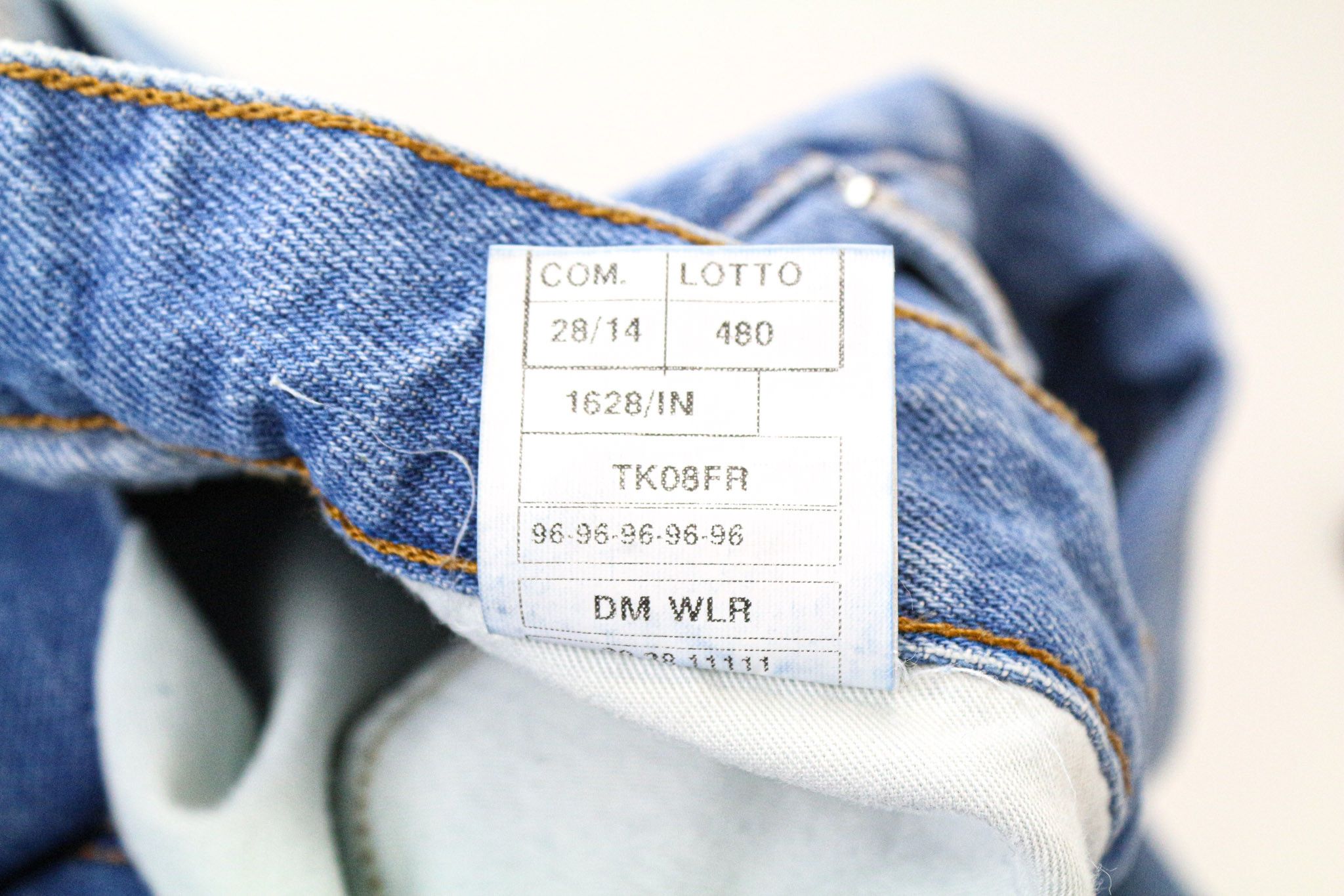 Takeshy Kurosawa TK08FR W34 Light Blue Slim Distressed Jeans 75904 Size US 34 / EU 50 - 6 Thumbnail