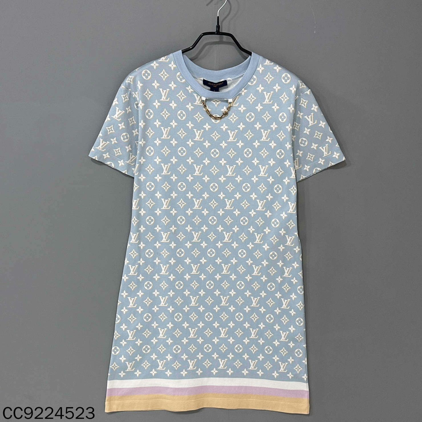 Louis Vuitton Louis Vuitton Blue Dress S Women Size S / US 4 / IT 40 - 1 Thumbnail