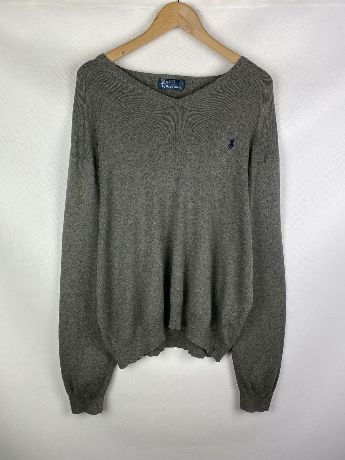 Polo Ralph Lauren Polo by Ralph Lauren vintage men’s v-neck sweater pullover Size US XL / EU 56 / 4 - 1 Thumbnail