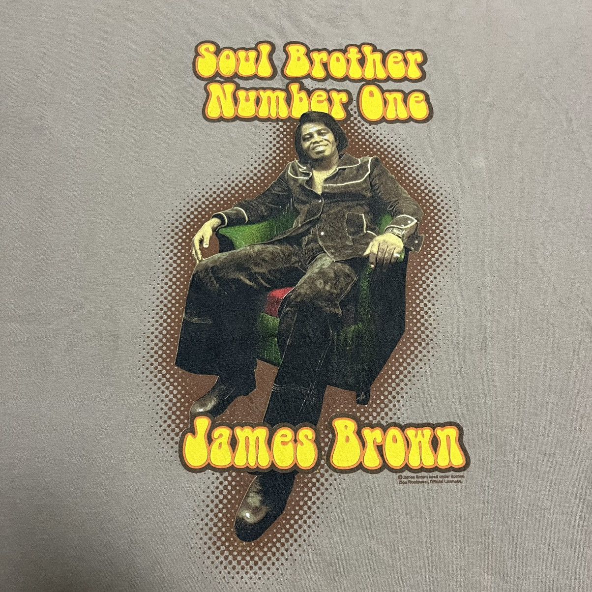 Band Tees Vintage James Brown “Soul Brother Number One” Size US XL / EU 56 / 4 - 4 Thumbnail