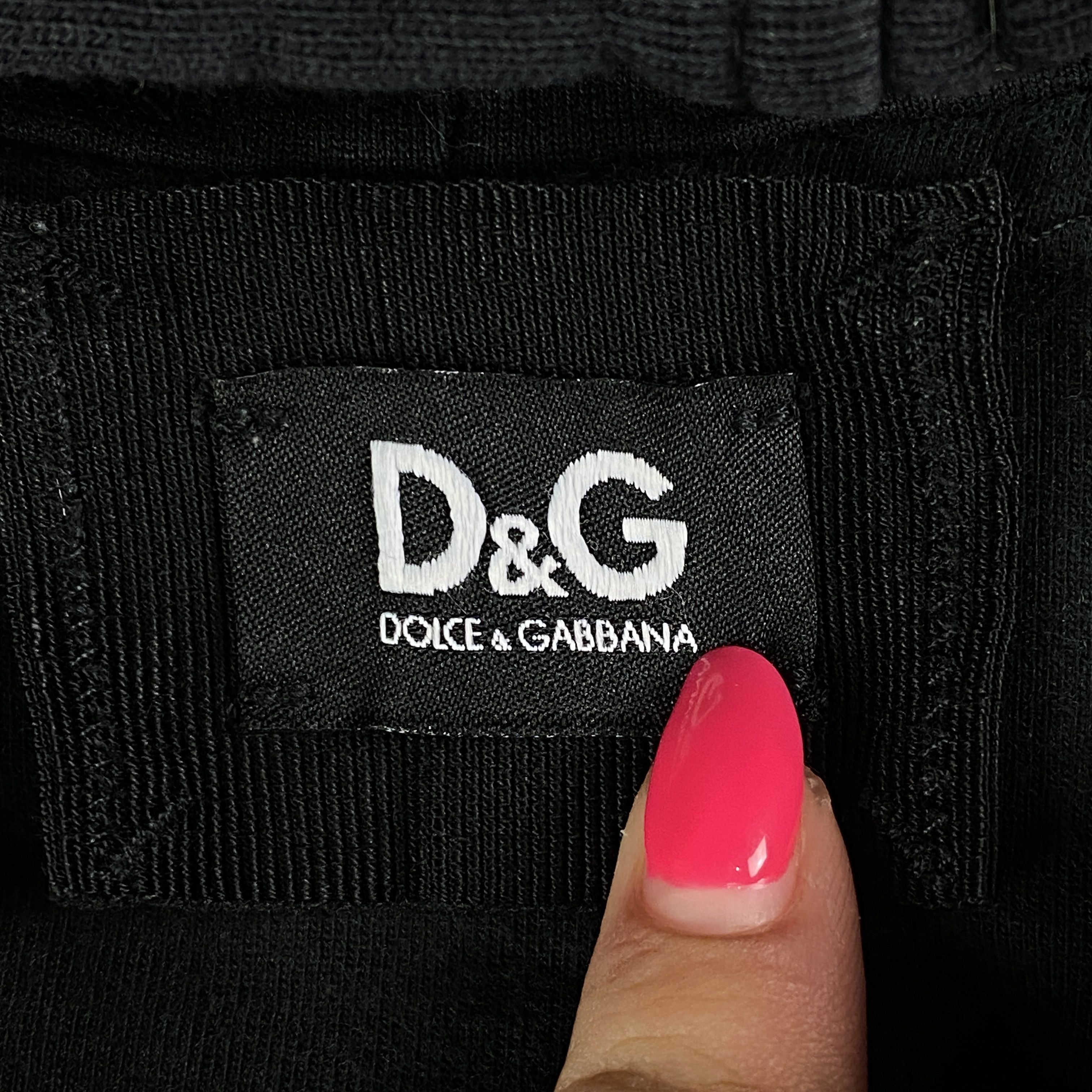 Dolce & Gabbana × Vintage Womens Long Sleeve Zip Hoodie Dolce & Gabbana Size 46 Size L / US 10 / IT 46 - 6 Thumbnail