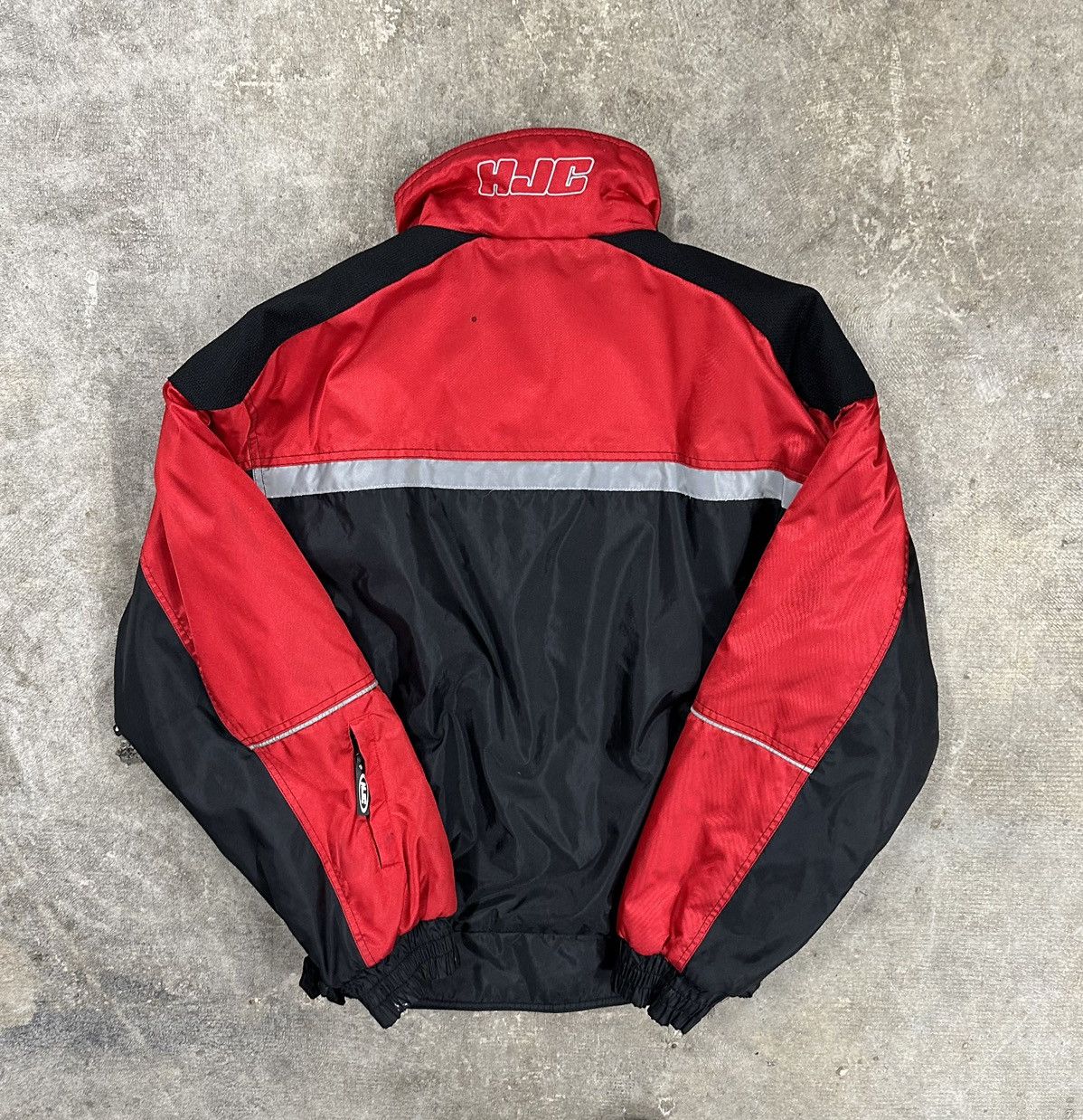 NASCAR Vintage 90s HJC Racing Motocross Jacket Size US M / EU 48-50 / 2 - 2 Thumbnail