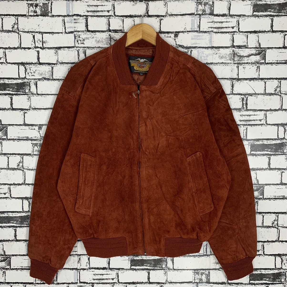 Harley Davidson Vintage Harley Davidson Velvet Jacket Size US M / EU 48-50 / 2 - 1 Thumbnail