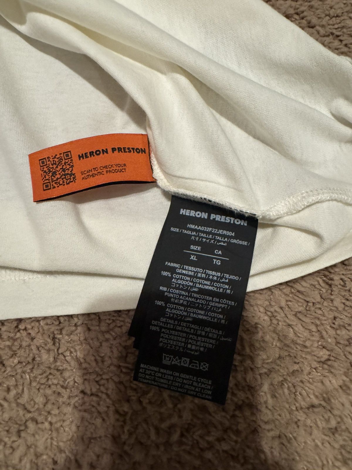 Heron Preston Heron Preston T-Shirt Size US L / EU 52-54 / 3 - 6 Thumbnail