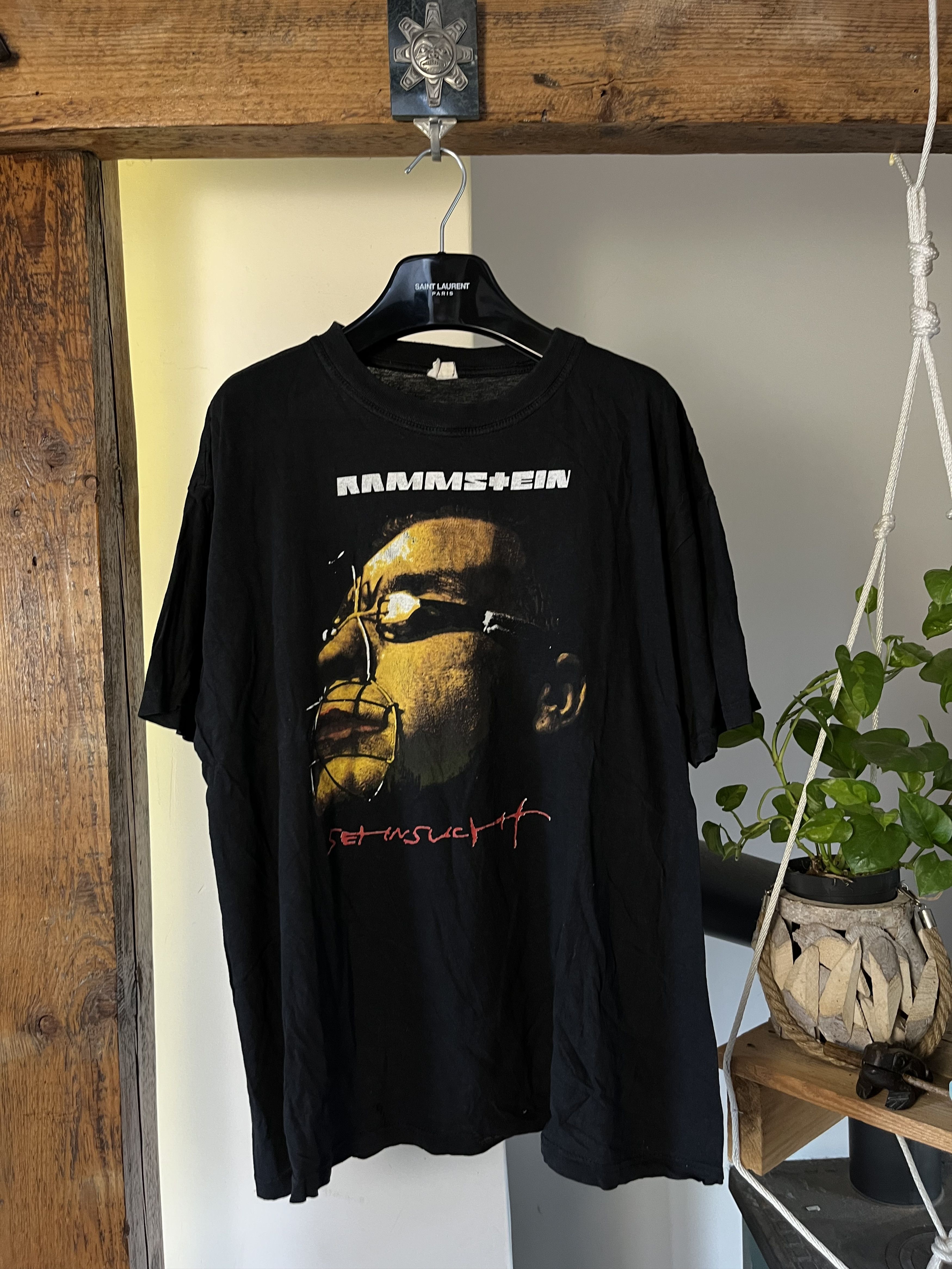 Band Tees × Vintage 1997 Rammstein Sehnsucht Album Cover Size US XL / EU 56 / 4 - 1 Thumbnail