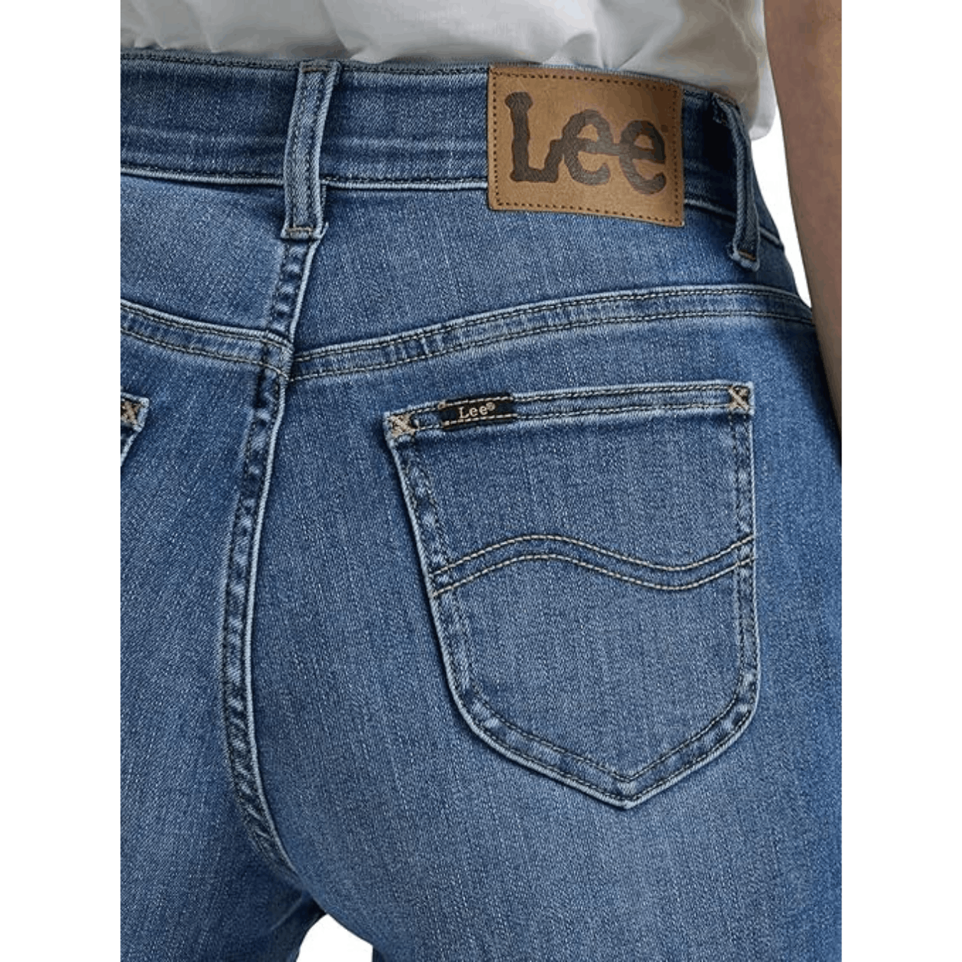 Lee Lee Women's Ultra Lux Comfort with Flex Motion Bootcut Jeans Size 34" / US 12 / IT 48 - 5 Thumbnail