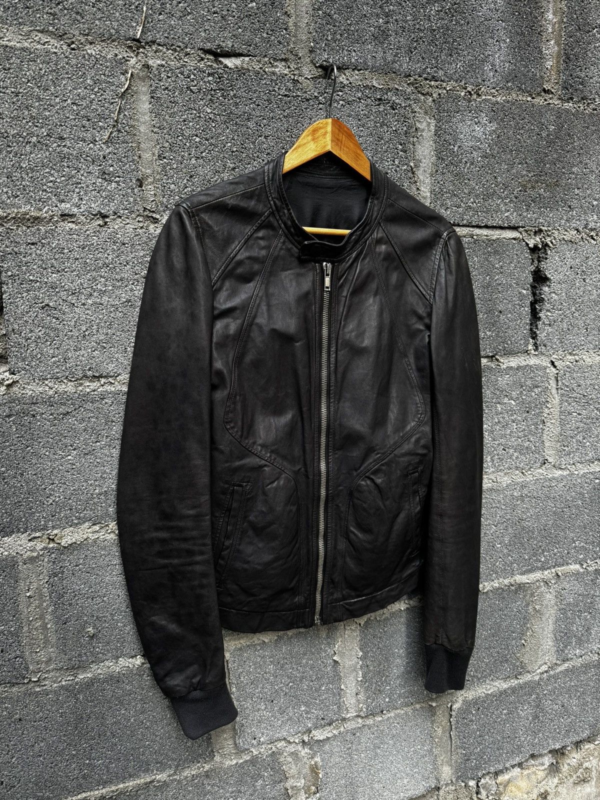 Rick Owens Rick Owens Olmar & Mirta Leather Jacket Size US M / EU 48-50 / 2 - 3 Thumbnail