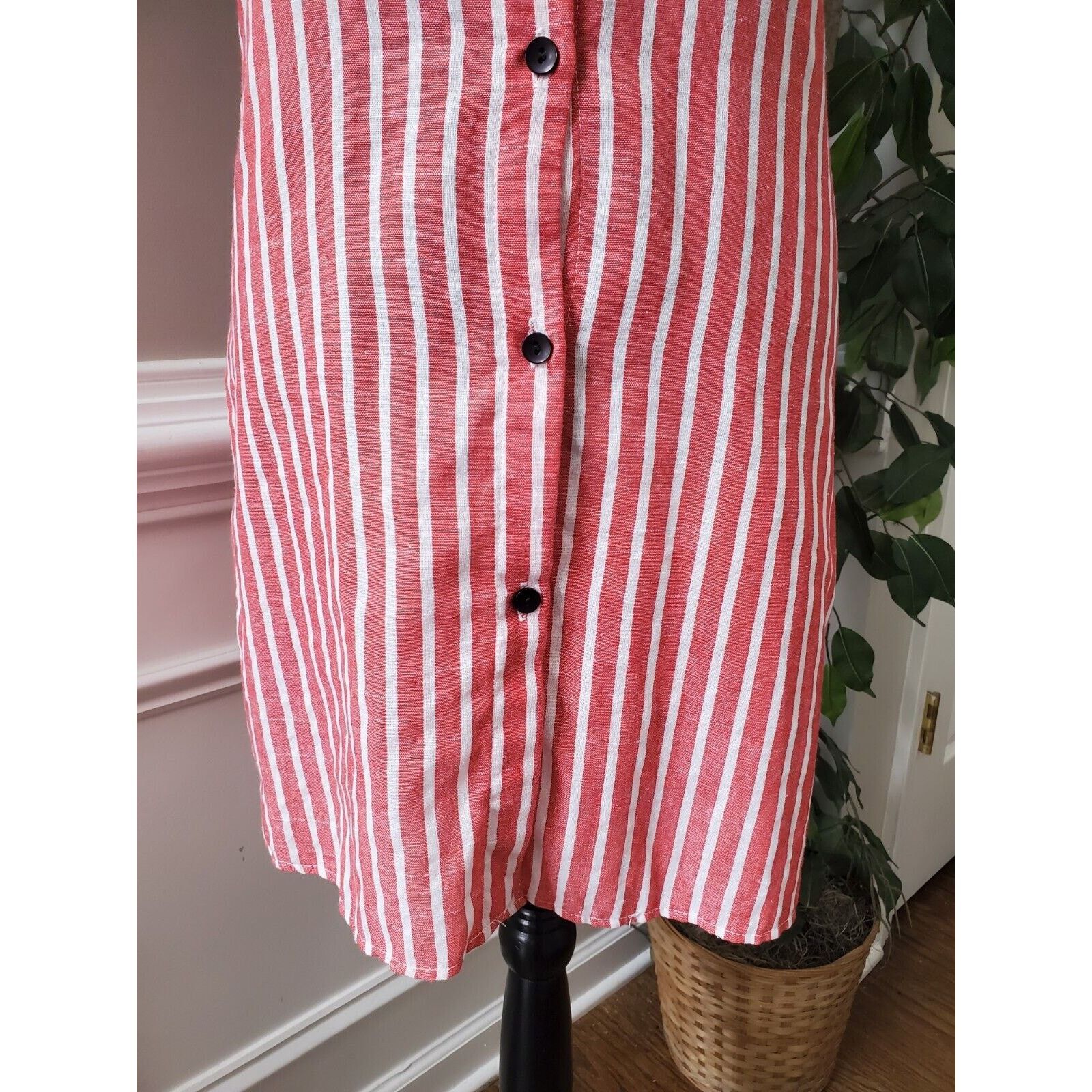 Other Pitzy Shop Collared Sleeveless Button Front Shirt Dress M Size M / US 6-8 / IT 42-44 - 5 Thumbnail
