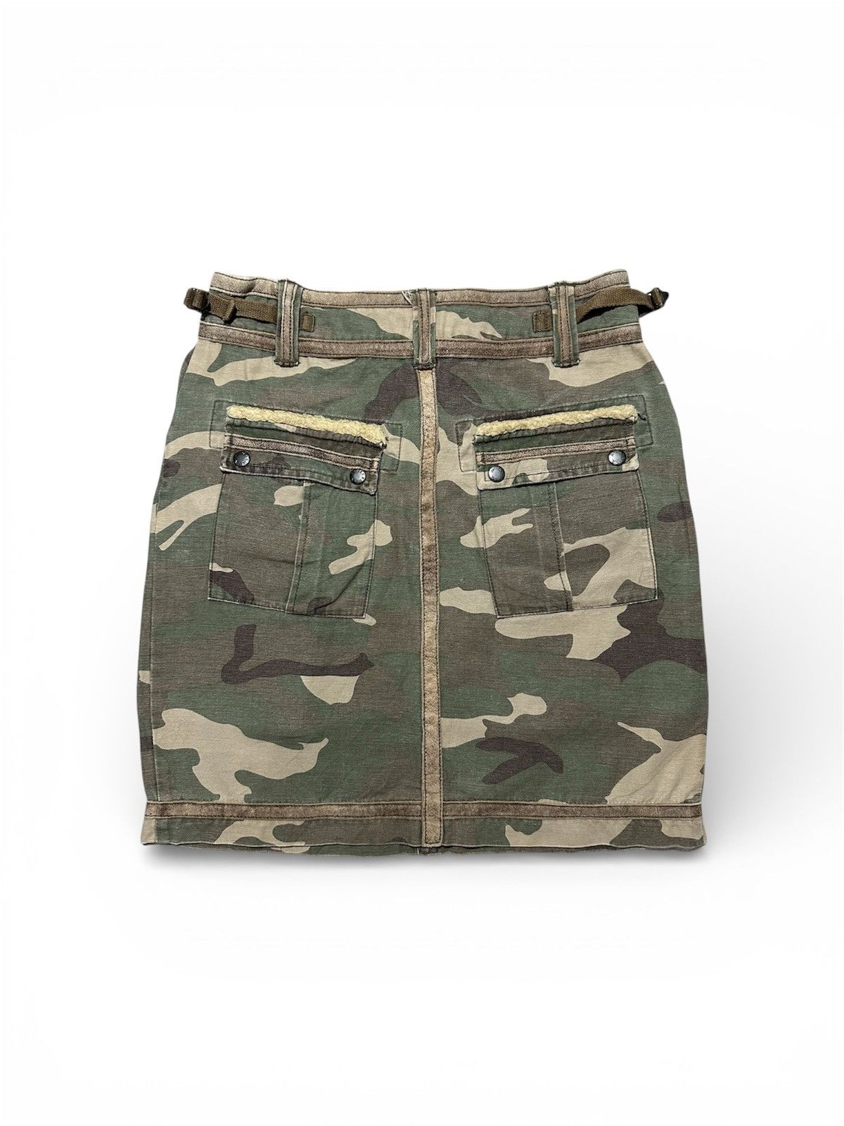 Avirex 🔥sale🔥Avirex Authentic Camo Cargo Skirt Size 30" / US 8 / IT 44 - 2 Thumbnail