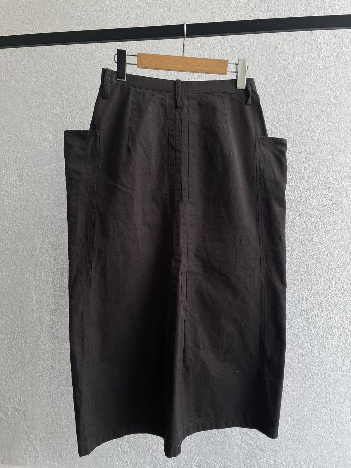 Yohji Yamamoto Vintage Yohji Yamamoto Pencil Pocket Skirts Size 26" / US 2 / IT 38 - 10 Thumbnail