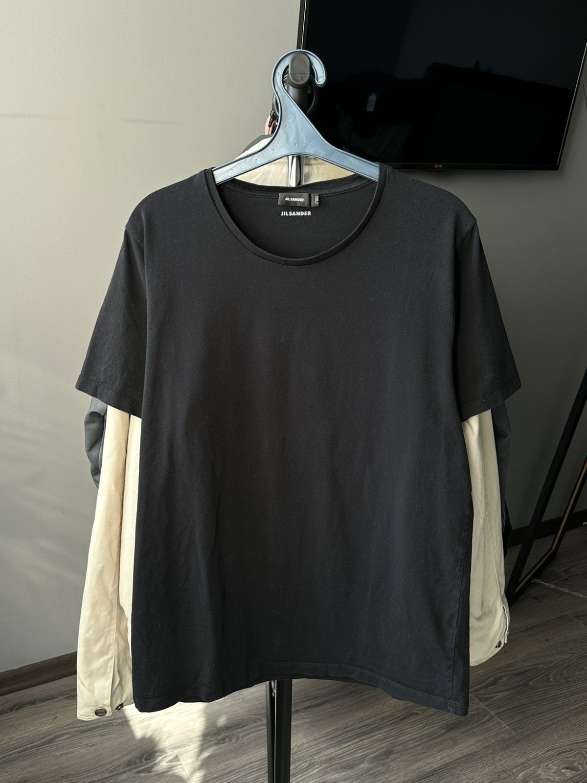 Jil Sander Jil Sander WMNS basic short-sleeve t-shirt Size XL / US 12-14 / IT 48-50 - 2 Thumbnail