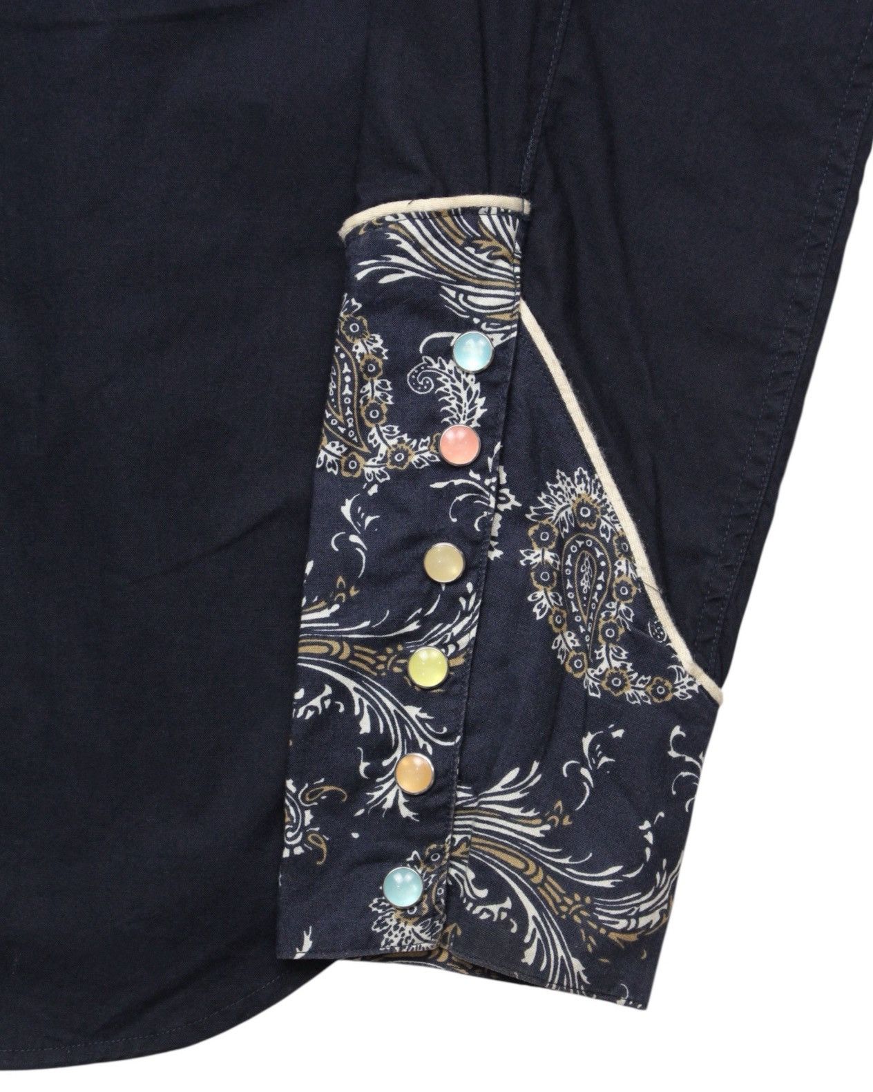 Paul Smith 2000S PAUL SMITH WESTERN PAISLEY SNAP SHIRT Size US M / EU 48-50 / 2 - 5 Thumbnail