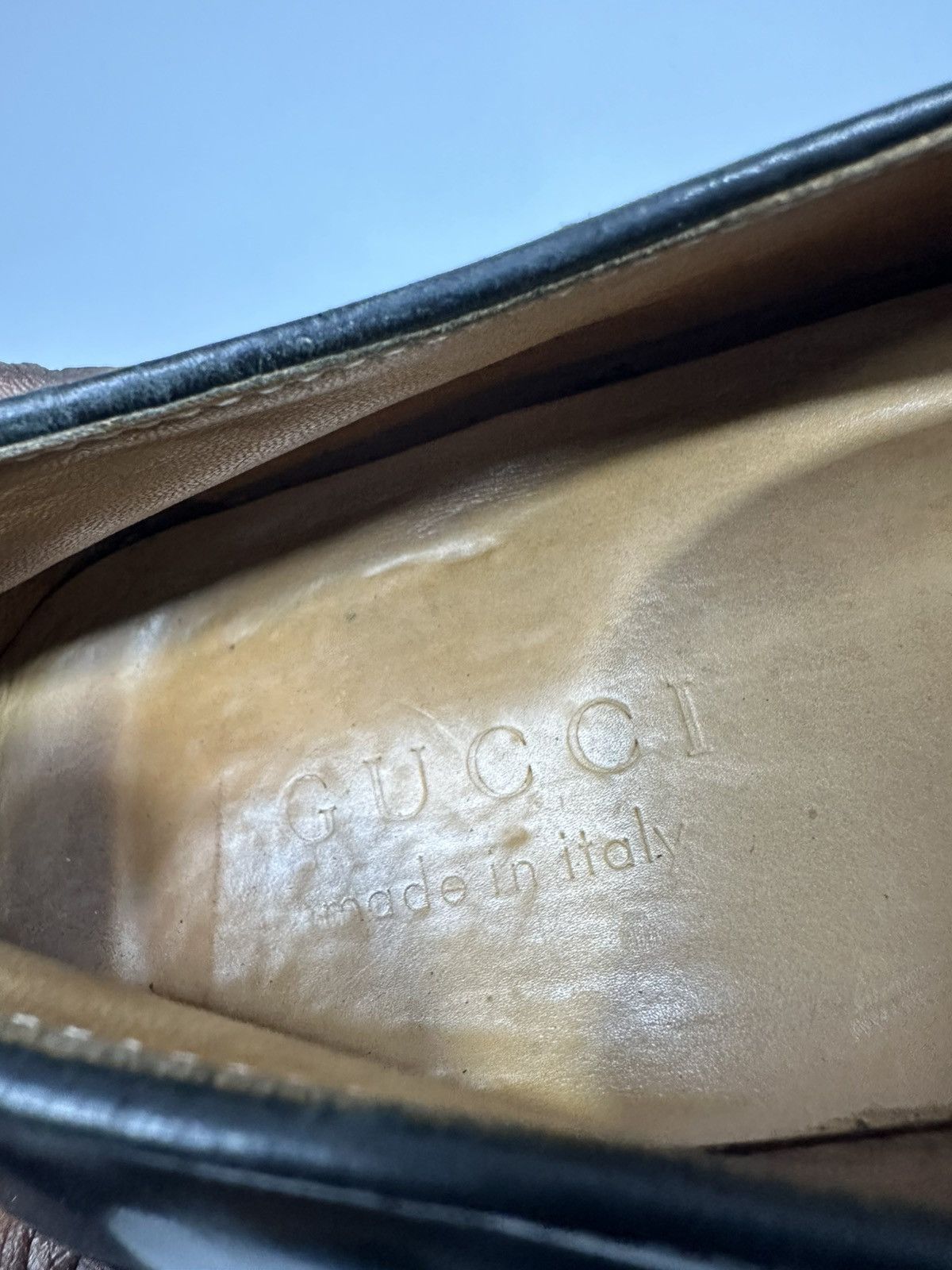 Gucci Gucci Horsebit Patent Leather Loafer. Size US 8 / EU 41 - 6 Thumbnail