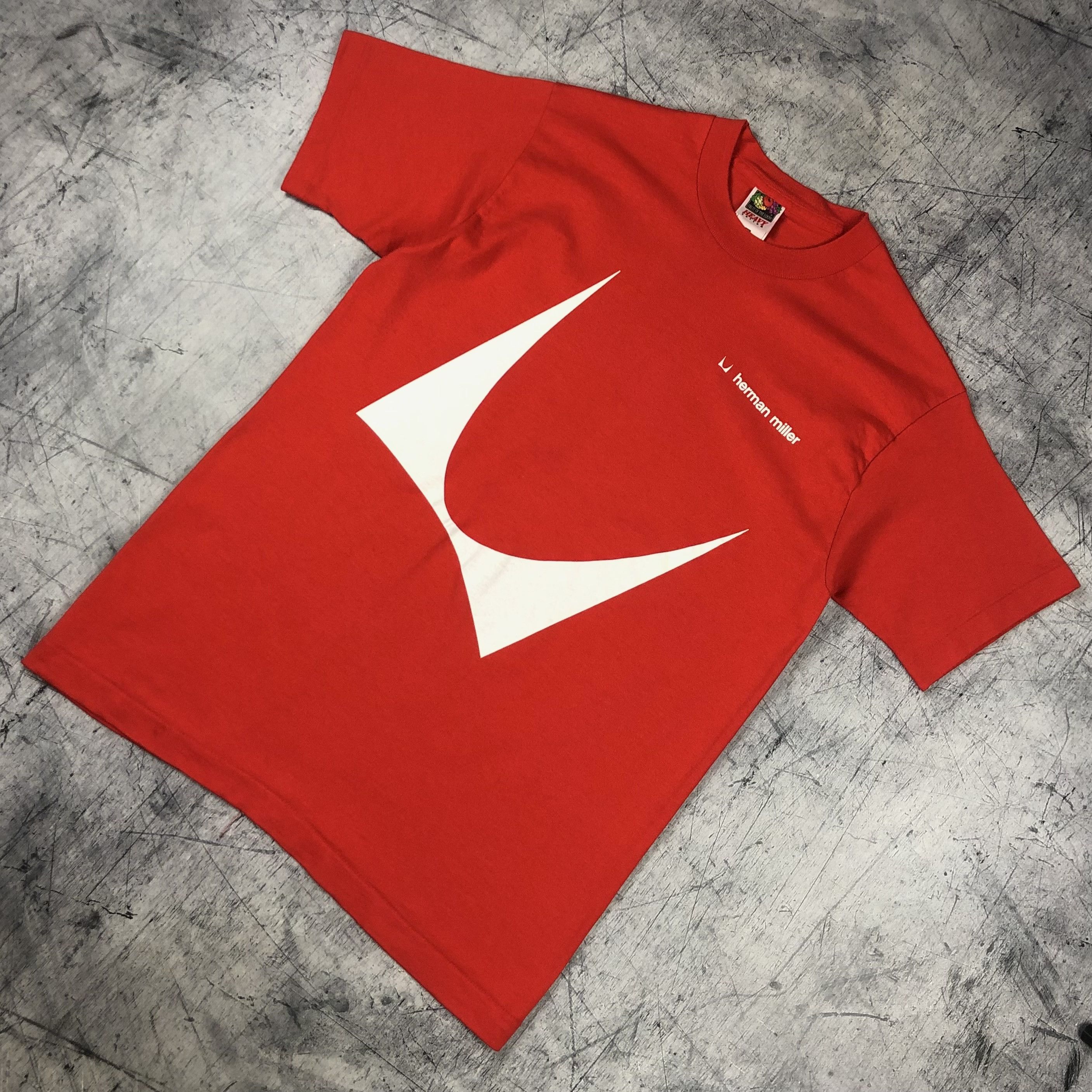 Vintage 90s Herman Miller USA Single Stitch Tee Size US M / EU 48-50 / 2 - 6 Thumbnail