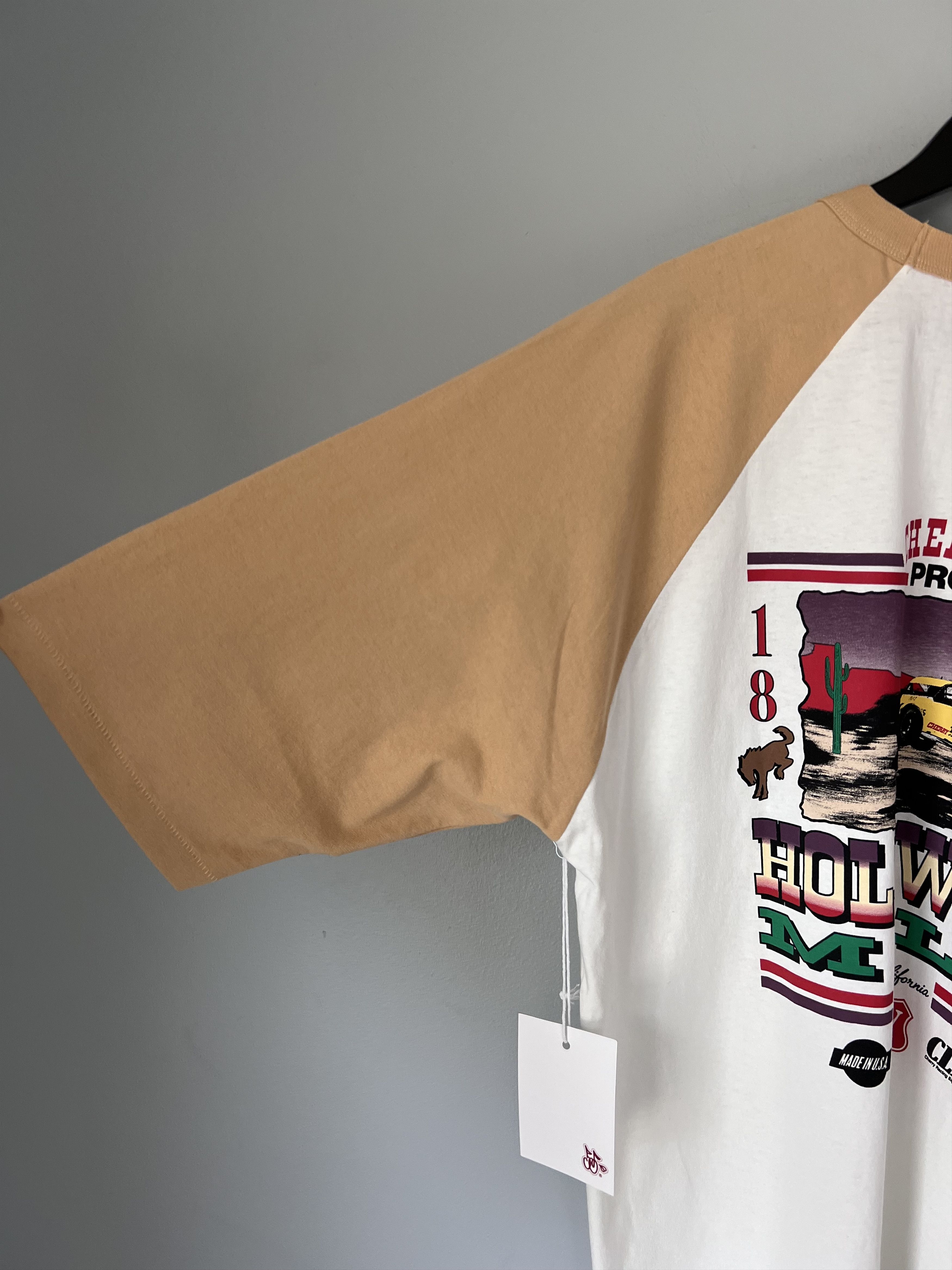 Cherry LA Cherry LA Hollywood Mile Baseball Tee in White Size US L / EU 52-54 / 3 - 4 Thumbnail