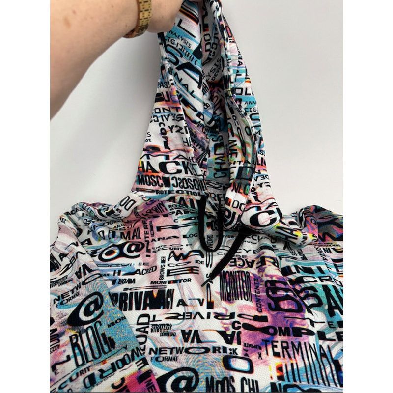 Moschino Moschino Couture Graphic Print Sweatshirt Hoodie Size XL Size US XL / EU 56 / 4 - 10 Thumbnail