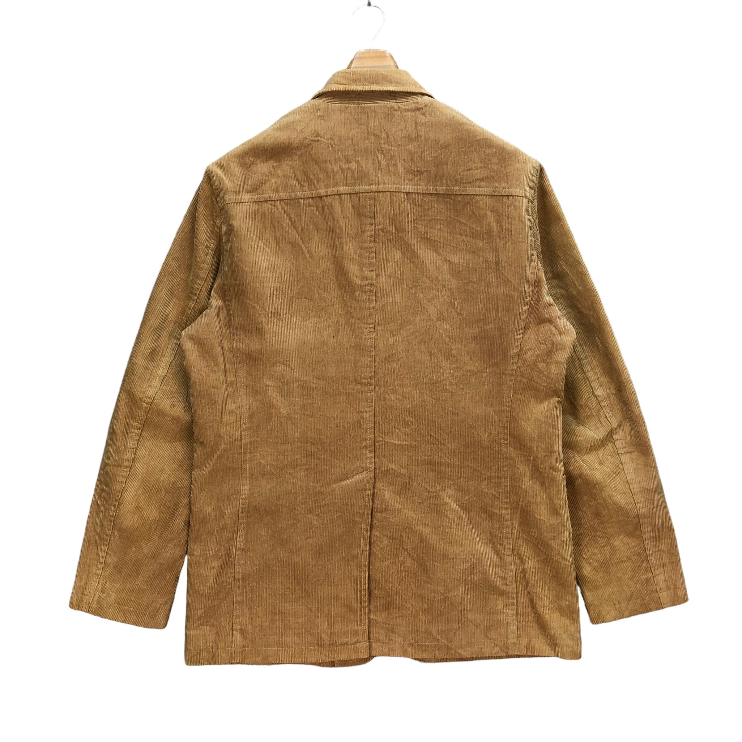 Japanese Brand INED HOMME CORDUROY JACKET #7364-134 Size US S / EU 44-46 / 1 - 9 Thumbnail