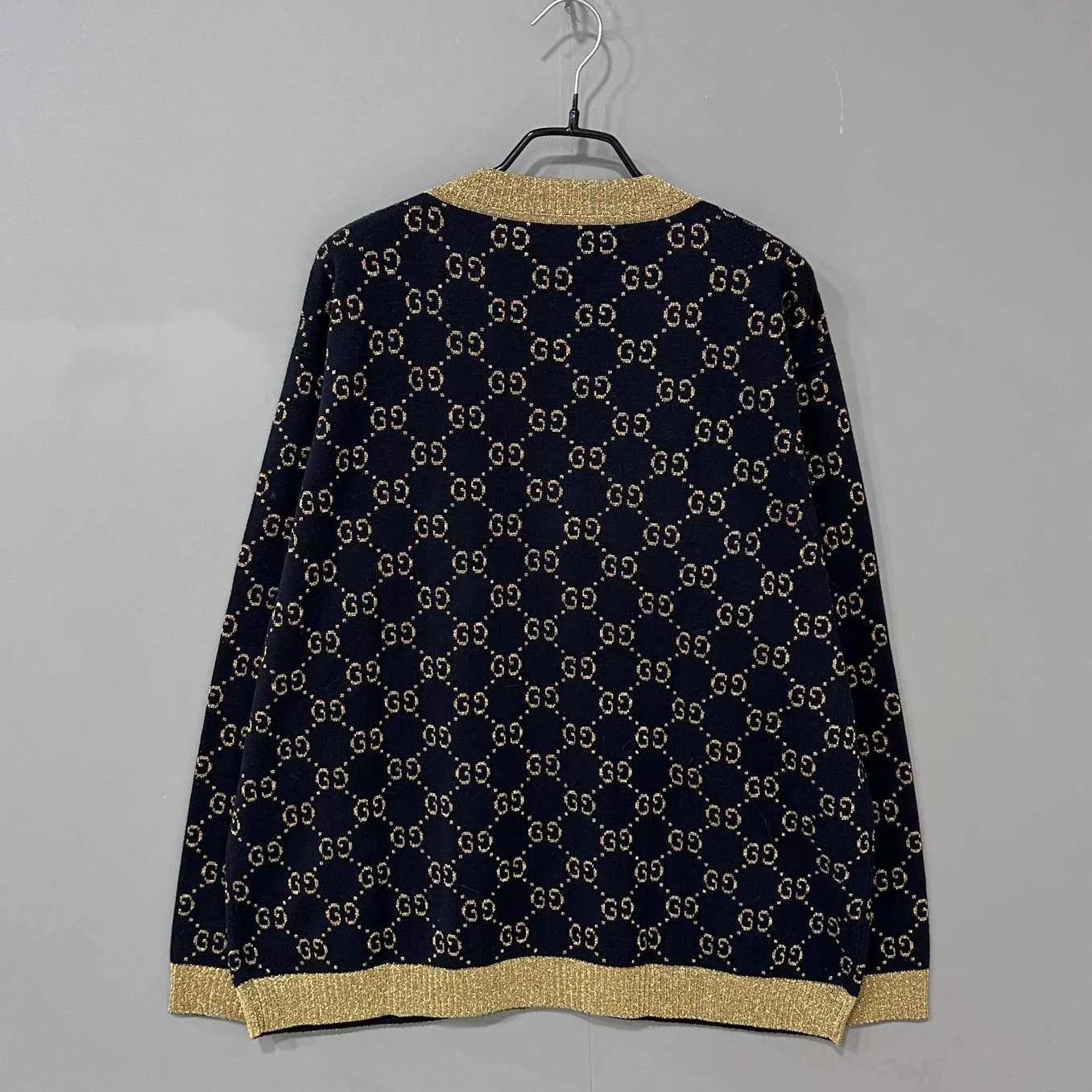 Gucci Gucci gold-thread GG all over print cardigan M Size M / US 6-8 / IT 42-44 - 3 Thumbnail