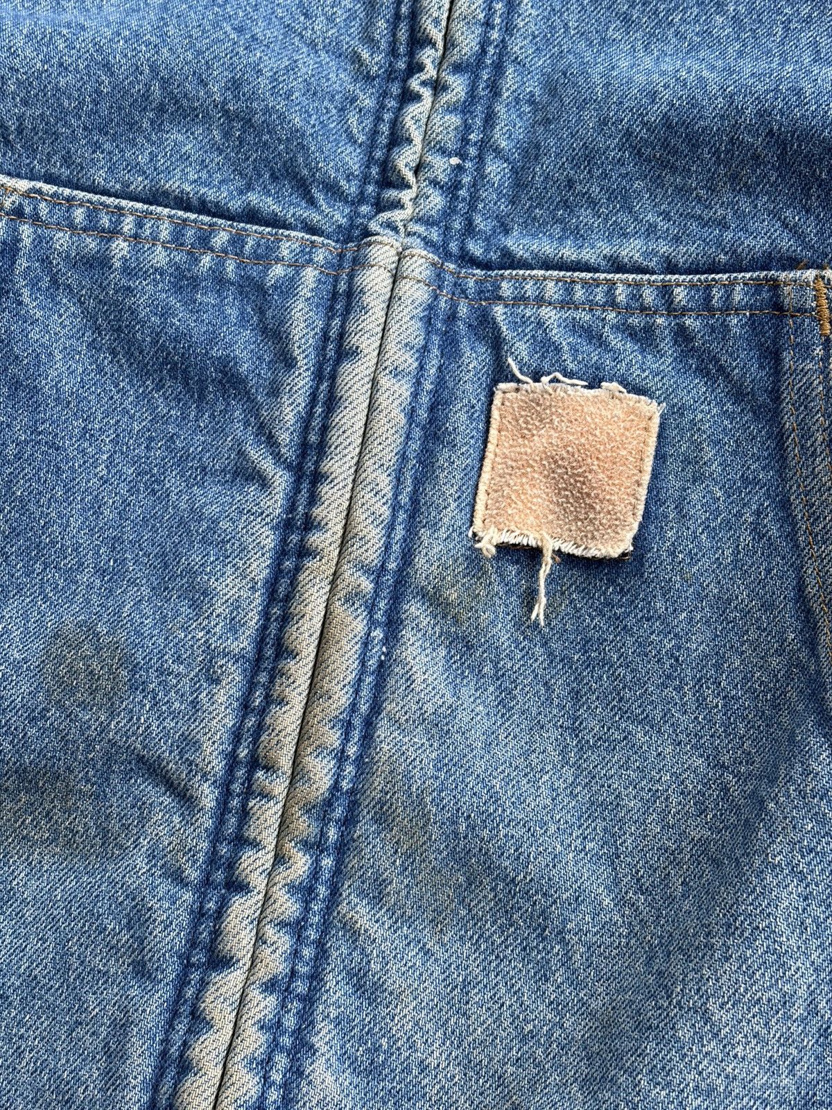 Carhartt VINTAGE FADED CARHARTT ACTIVE DENIM J08 DST JACKET Size US M / EU 48-50 / 2 - 5 Thumbnail