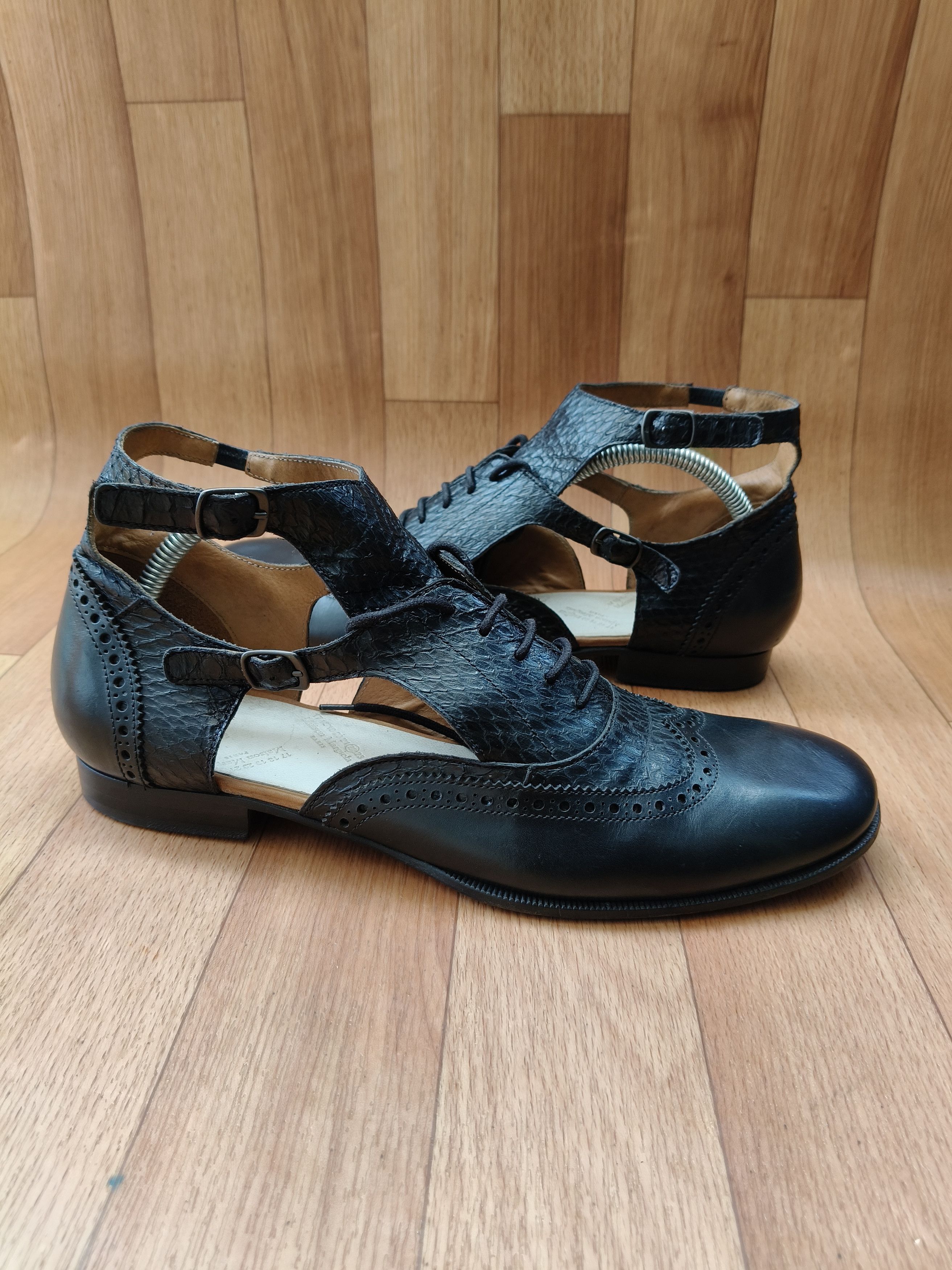 Maison Margiela 🔋🔥Maison Margiela " snakeskin - Oxfords " Size US 8 / EU 41 - 14 Thumbnail
