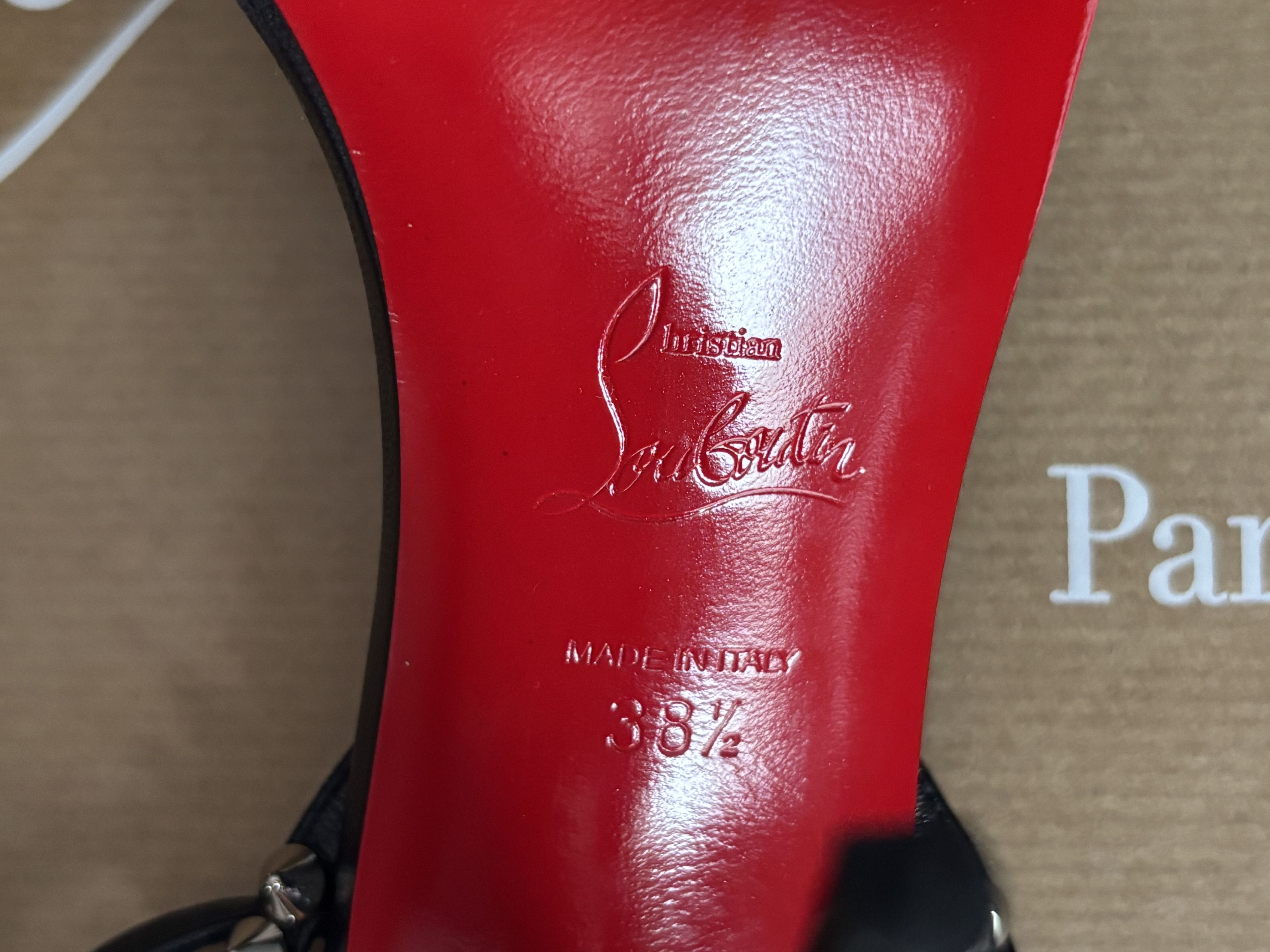 Christian Louboutin Christian Louboutin - SO ME 100 Size US 8.5 / IT 38.5 - 4 Thumbnail