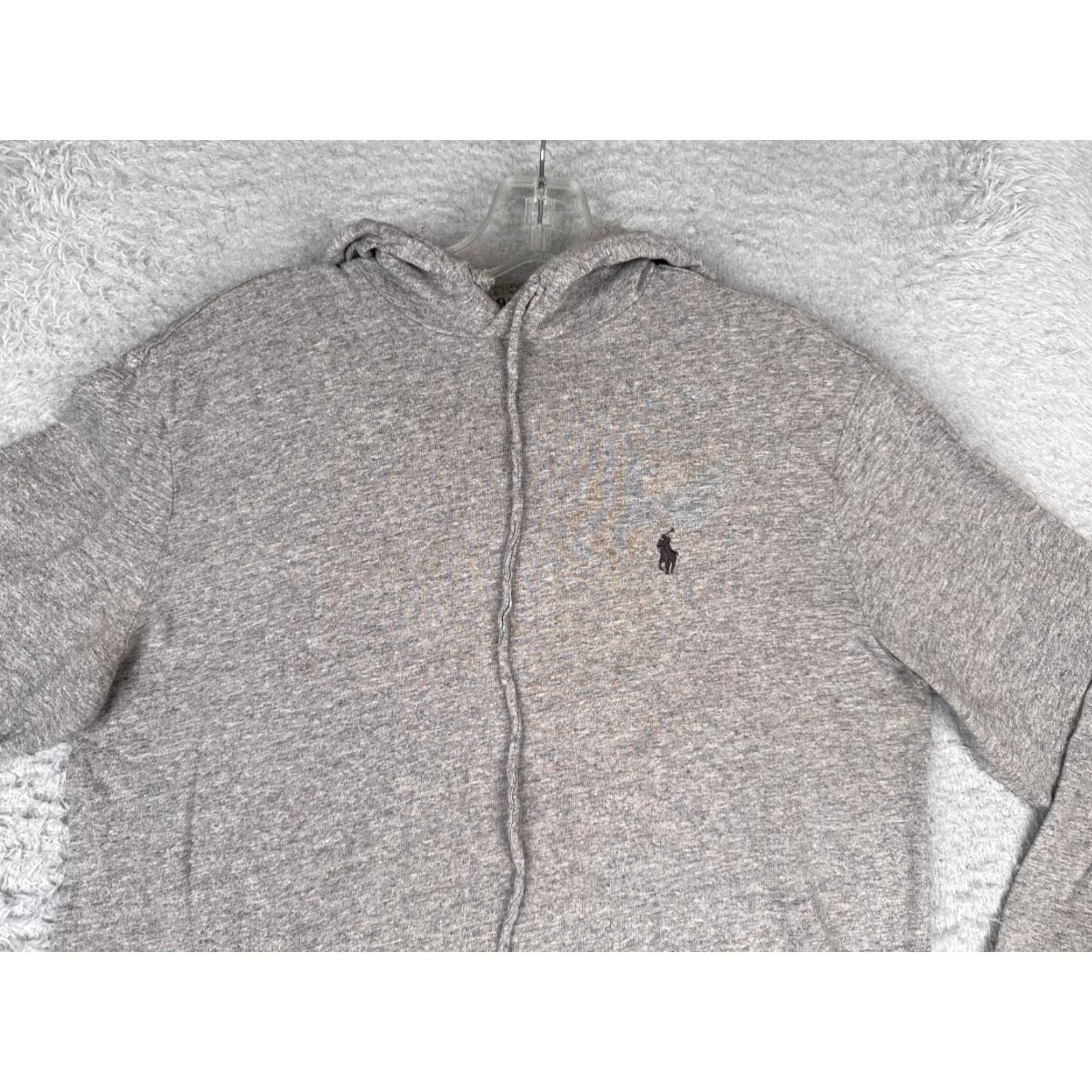 Polo Ralph Lauren Polo Ralph Lauren Shirt Men Small Gray 100% Cotton Pullover Hoodie Pony READ Size US S / EU 44-46 / 1 - 4 Thumbnail
