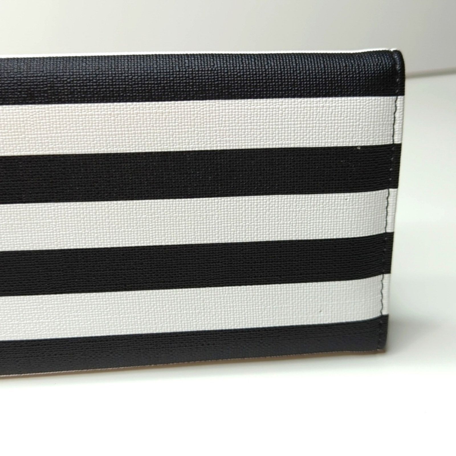 Other KUT FROM THE KLOTH Black White Striped Slimfold Wallet NEW Size ONE SIZE - 7 Thumbnail