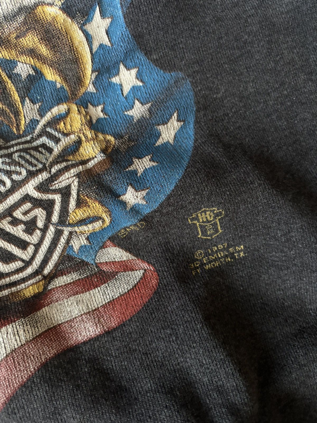 Harley Davidson × Vintage VINTAGE HARLEY DAVIDSON EAGLE 3D EMBLEM CREWNECK Size XL / US 12-14 / IT 48-50 - 3 Thumbnail