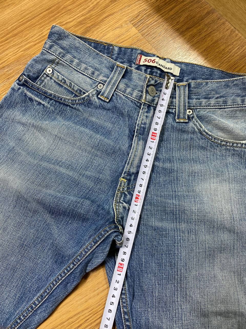 Japanese Brand × Levi's Gothicana Y2K Bondage Gothic Multipocket Cargo Shorts Size US 31 - 12 Thumbnail