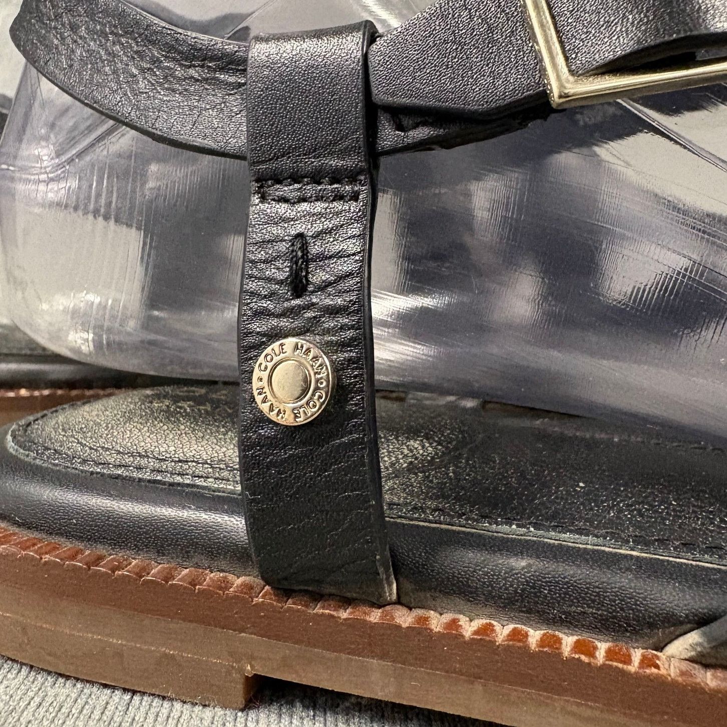 Cole Haan Cole Haan Women's Wilma Strappy Sandals in Black Size 7.5 Size US 7.5 / EU 40-41 - 9 Thumbnail