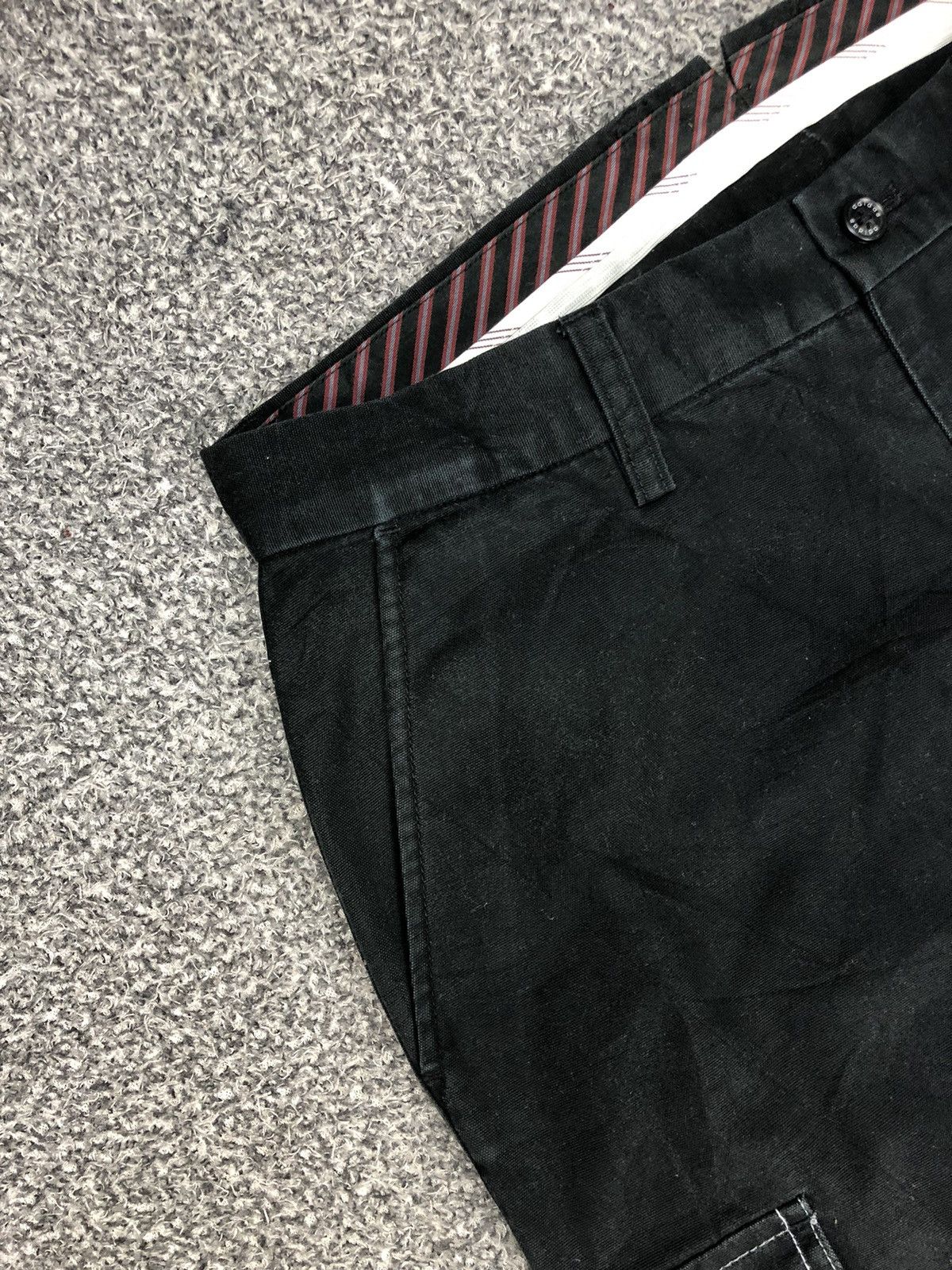 Carhartt × Vintage Japanese Brands Black Baggy Adidas Cargopants Size US 32 / EU 48 - 7 Thumbnail