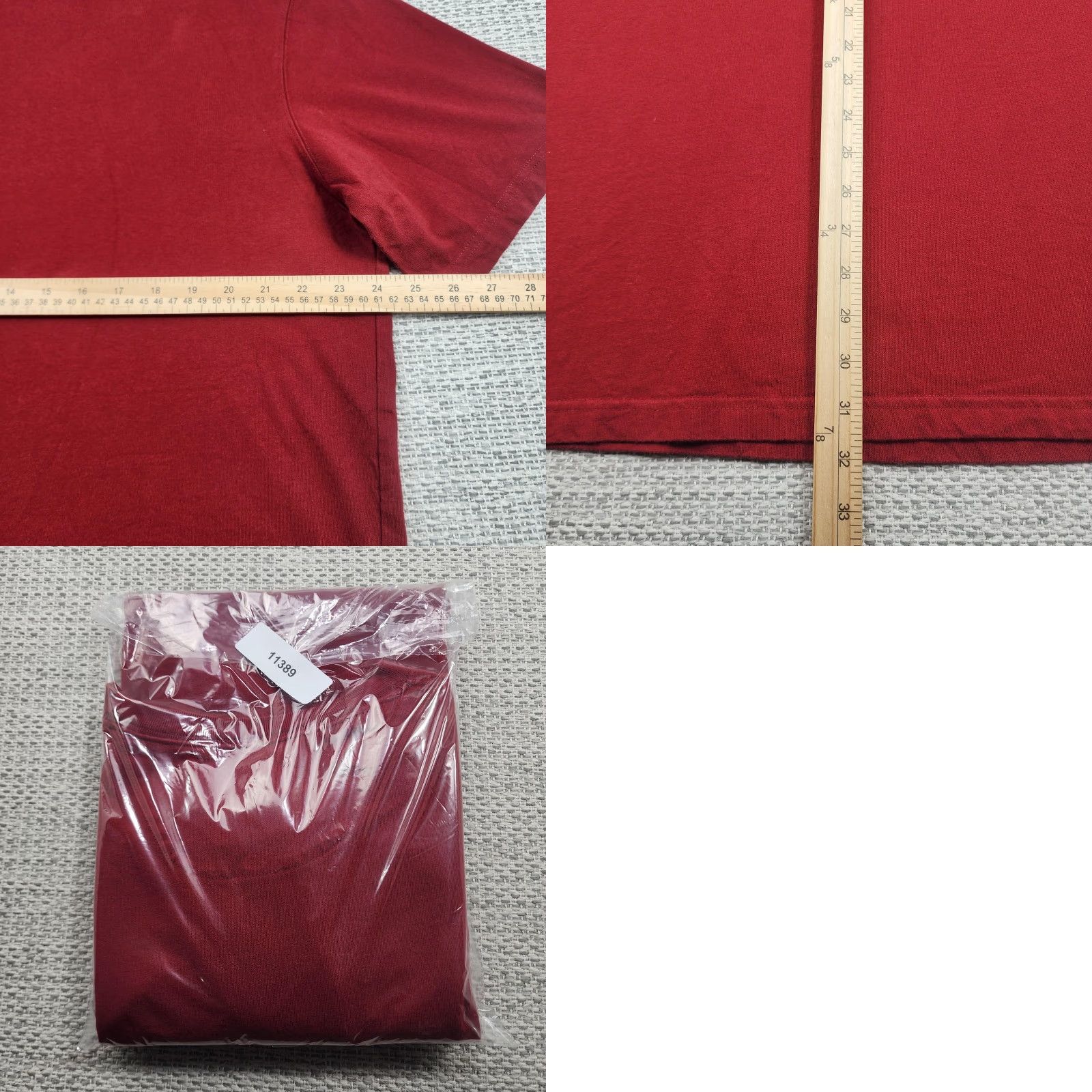Duluth Trading Company Duluth Trading Shirt Mens XL Red Short Sleeve Crew Neck Cotton T Shirt Workwear Longtail T Classic Outdoor Mens Size US XL / EU 56 / 4 - 8 Thumbnail