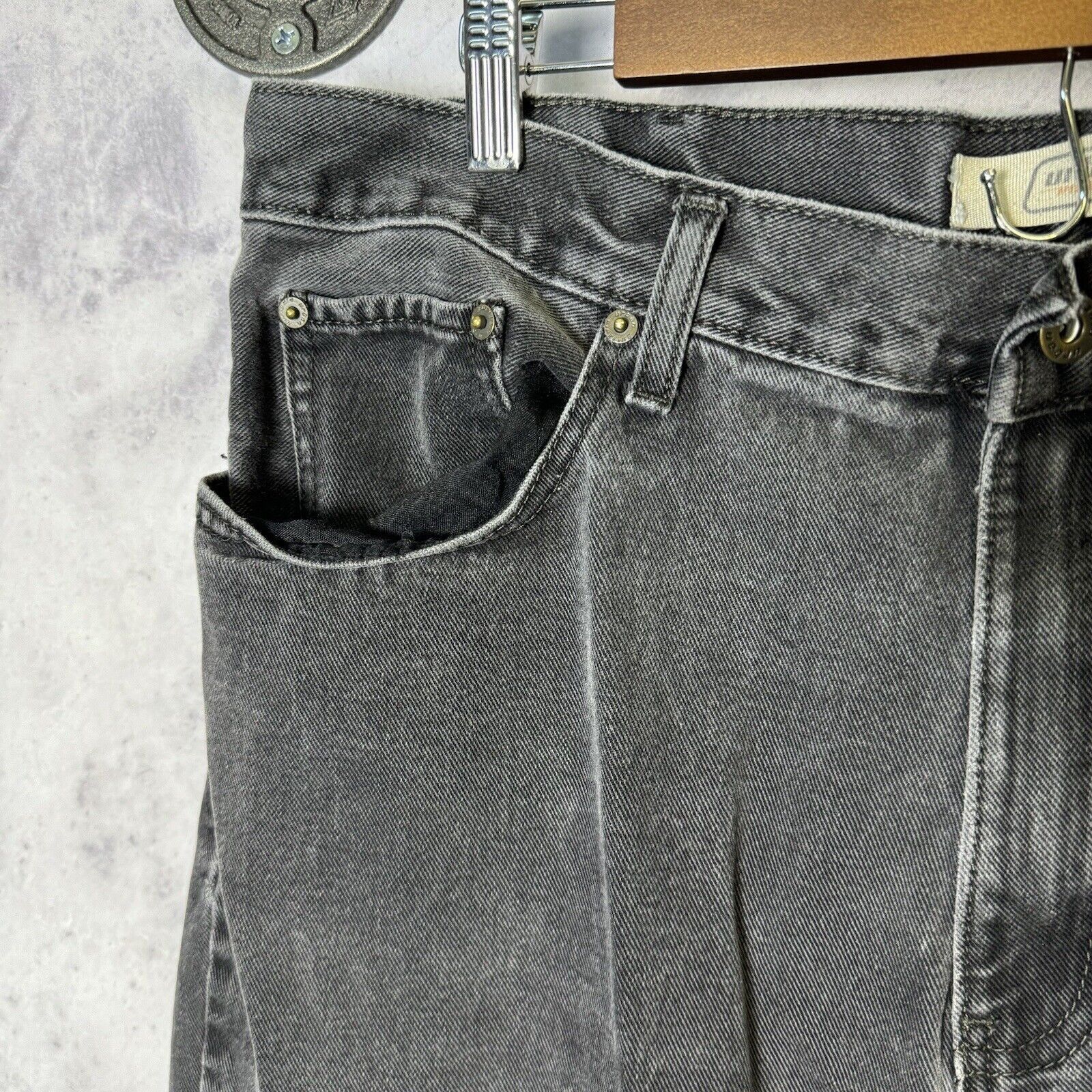Urban Pipeline Vintage Urban Pipeline Jeans Mens 38x30 Black Y2k Streetwear Size US 38 / EU 54 - 4 Thumbnail