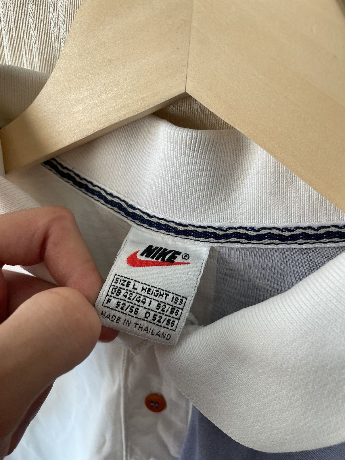 Nike × Vintage Nike Court vintage polo shirt 90s Size US L / EU 52-54 / 3 - 8 Thumbnail