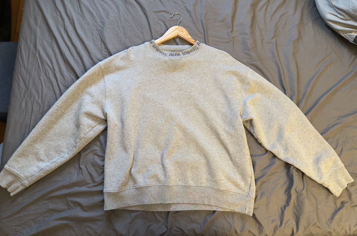 Acne Studios Acne Studios Grey Sweatshirt Size US M / EU 48-50 / 2 - 1 Thumbnail