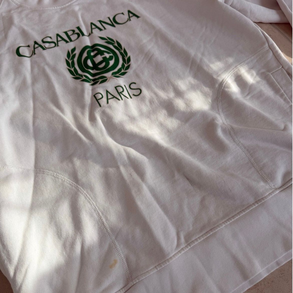 Casablanca Casablanca Paris Tennis Club Sweatshirt White Crewneck XXL Size US XXL / EU 58 / 5 - 4 Thumbnail