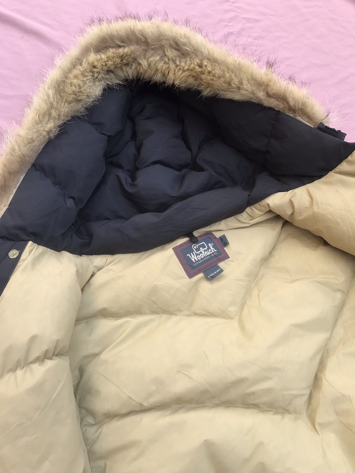 Woolrich Woolen Mills WOOLRICH ARCTIC PARKA DOWN INSULATED VINTAGE 60s-70s Size US L / EU 52-54 / 3 - 5 Thumbnail