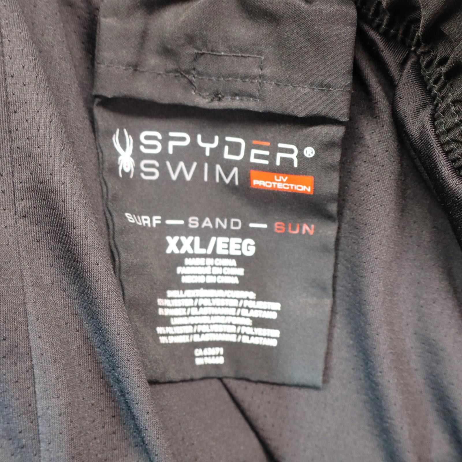 Spyder Spyder Swim Trunks Men 2XL XXL Blue Drawstring Swimsuit Size US 40 / EU 56 - 11 Thumbnail