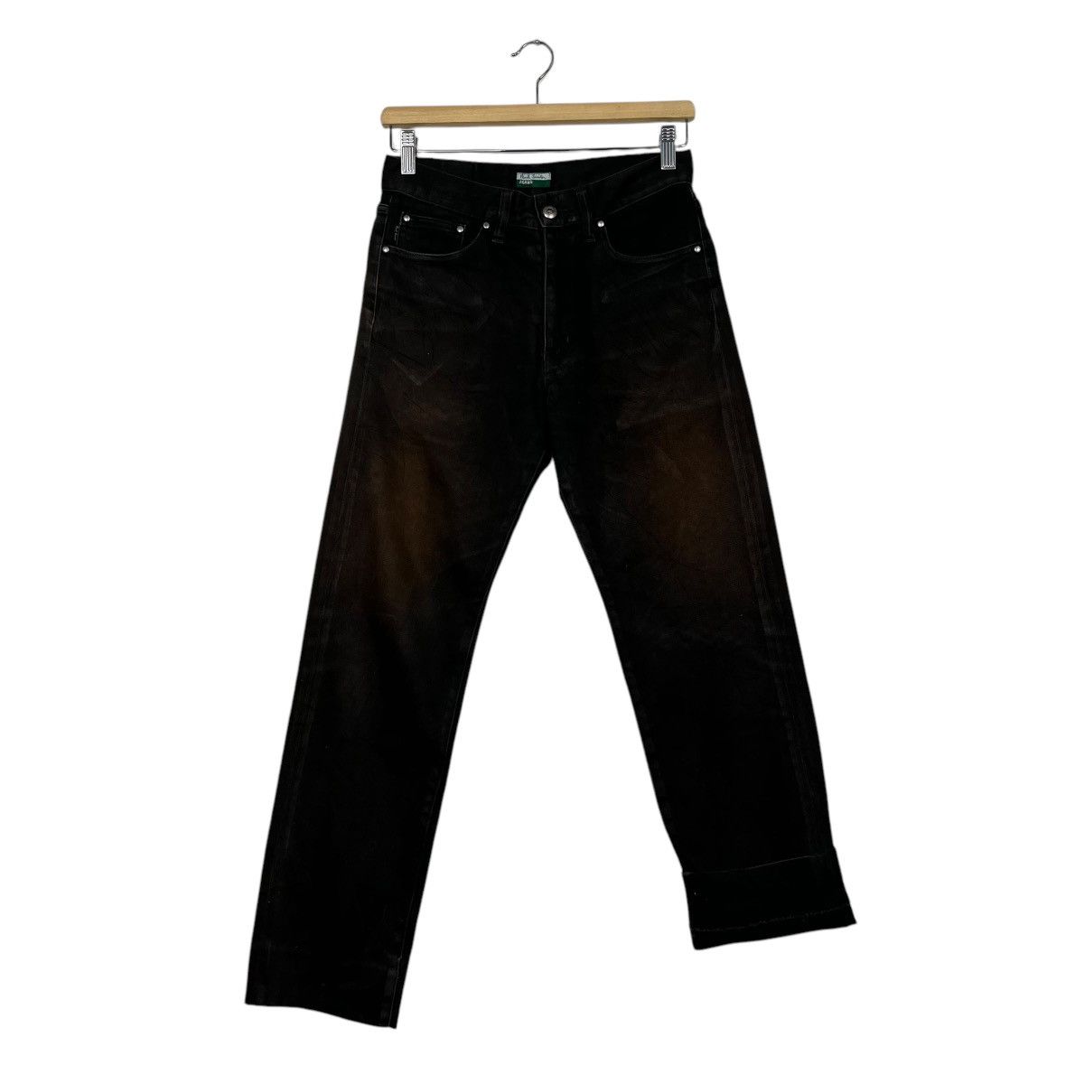 Paul Smith Vintage Paul Smith Black Denim Jeans Size 29" - 11 Thumbnail