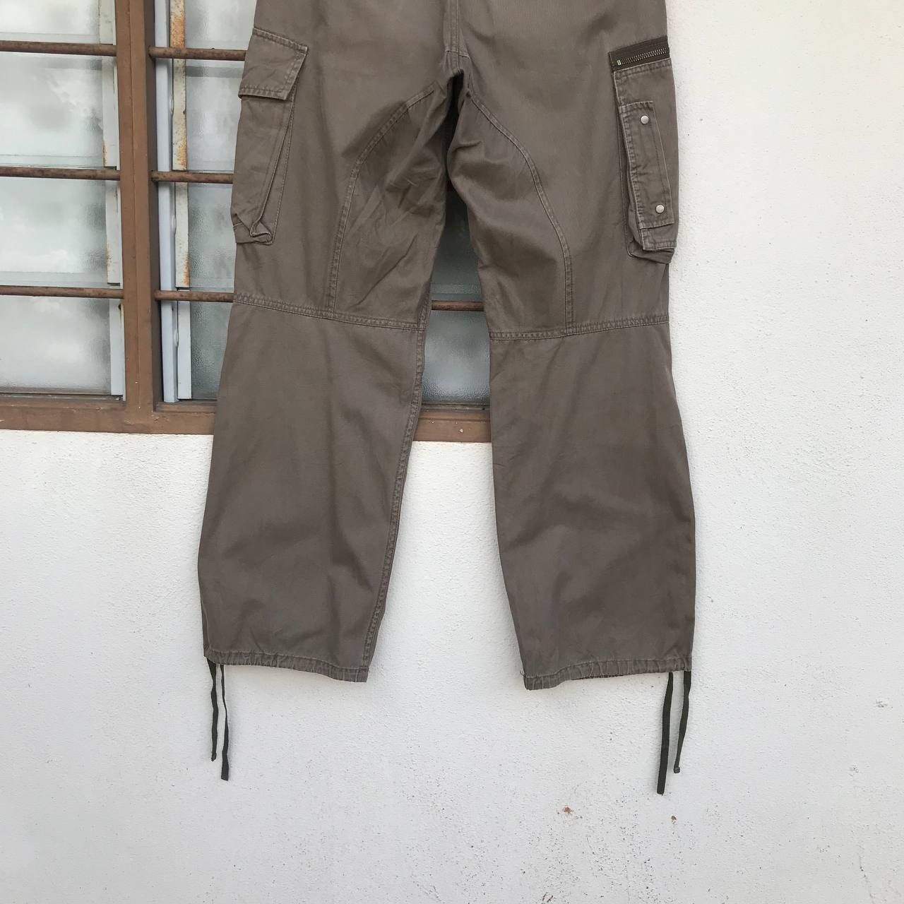 PPFM RARE PPFM MILITARY TRACKTOR CARGO PANT DRAWSTRING LEG STRIP Size US 30 / EU 46 - 10 Thumbnail