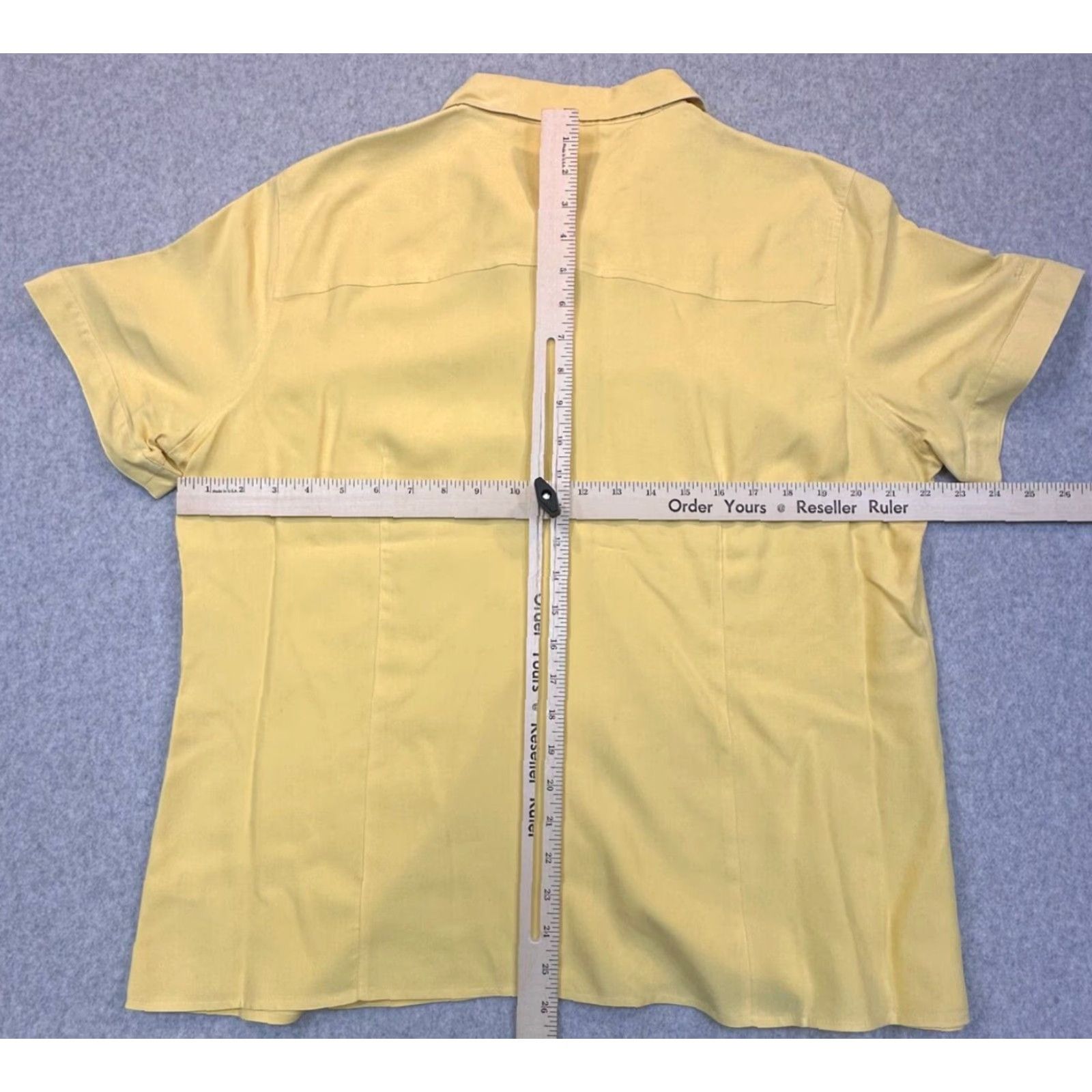 Vintage Red House Winery Plantation 100% Silk Men’s XL Polo Short Sleeve Button Up NWT Yellow Wine Casual Shirt Shirts Size US XL / EU 56 / 4 - 6 Thumbnail