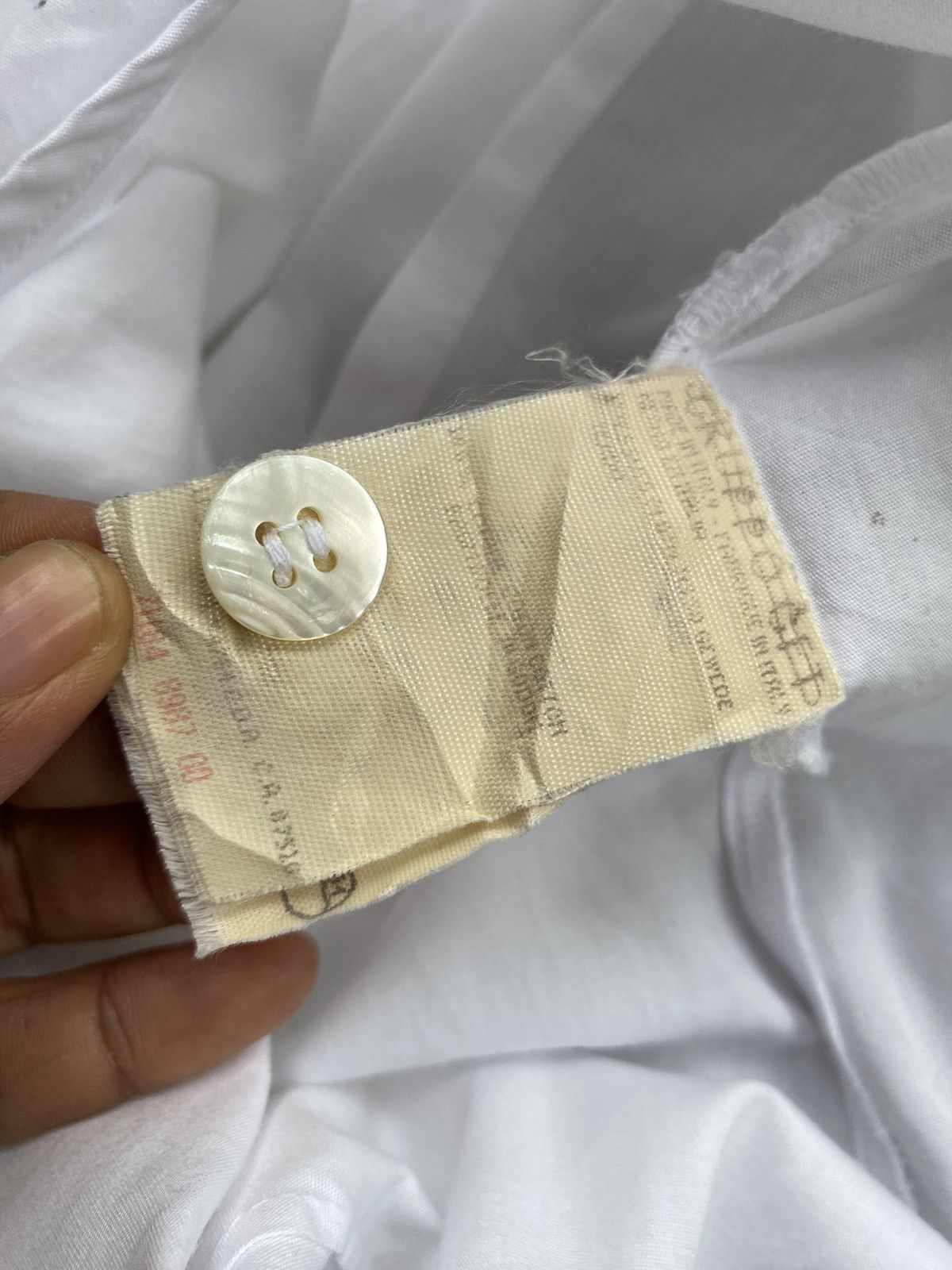 Armani Mani white packet shirt Size S / US 4 / IT 40 - 15 Thumbnail