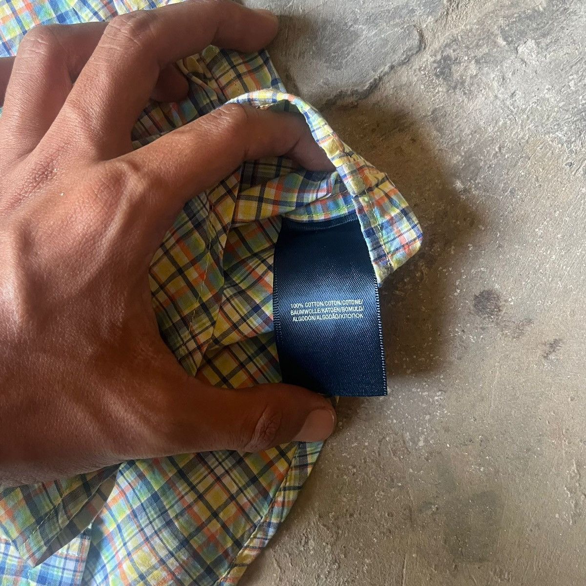 Polo Ralph Lauren × Ralph Lauren Ralph Lauren Plaid Multicolor Shirt Size XL Boy Size US XL / EU 56 / 4 - 3 Thumbnail