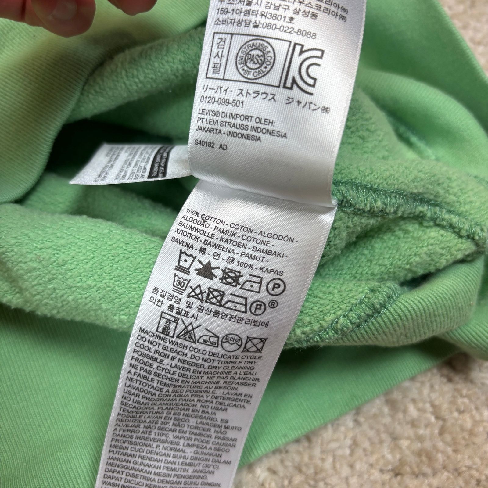 LVC × Levi's × Levi's Vintage Clothing Levi's Vintage Clothing Bay Meadows Retro Sweatshirt Medium Size US M / EU 48-50 / 2 - 7 Thumbnail