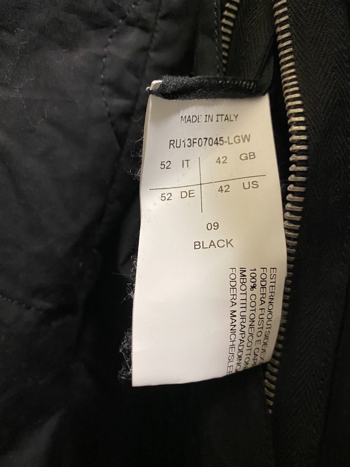 Rick Owens FW13-14 Heavy Hooded Leather Jacket Size US L / EU 52-54 / 3 - 10 Thumbnail