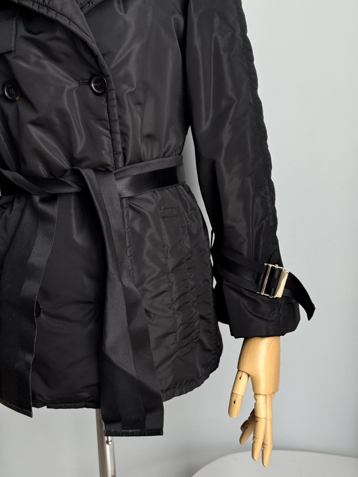 Gucci GUCCI By Tom Ford Era FW 2001 Fur Rabbit Coat Belted Size M / US 6-8 / IT 42-44 - 7 Thumbnail